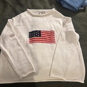 TUCKERNUCK
Ivory Cotton Americana Sweater